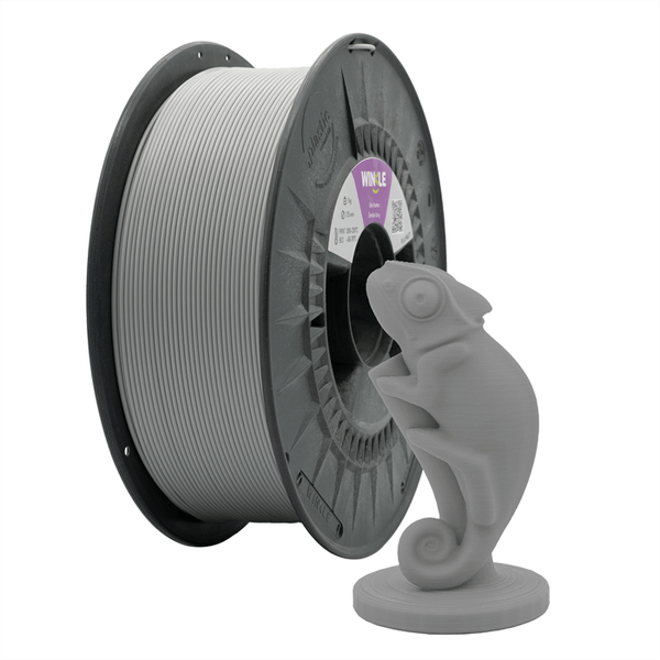 8435532915027 winkle filamento impresora 3d pla mate color smoke grey 1.75 mm 1000 gr.