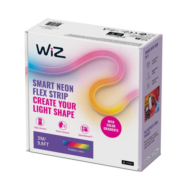8720169072510 neon flex strip wiz 3m kit