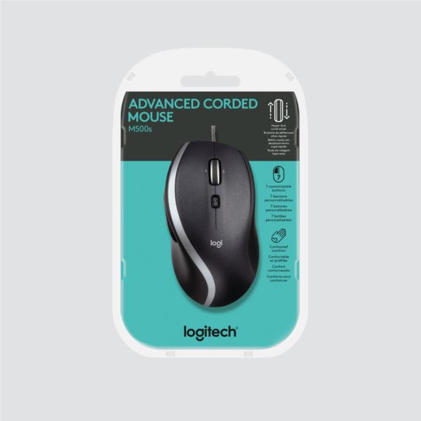 910-005784 advanced corded mouse m500s black em ea