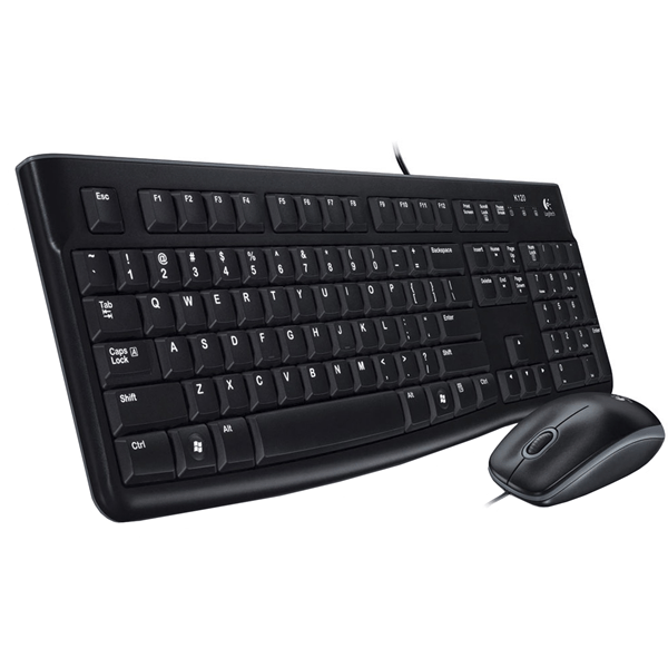 teclado raton optico logitech desktop mk120