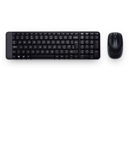 920-003159 teclado inalambrico raton optico logitech mk220 negro