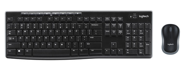 teclado inalambrico raton optico logitech mk270