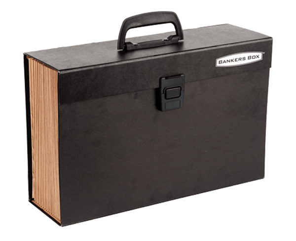 9352101 maletin clasificador acordeon basic negro bankers box 9352101