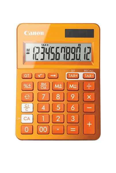 9490B004 ls-123k-mor-desk calculator orange