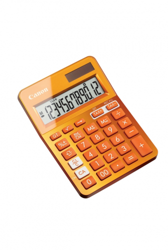 9490B004 ls 123k mor desk calculator orange