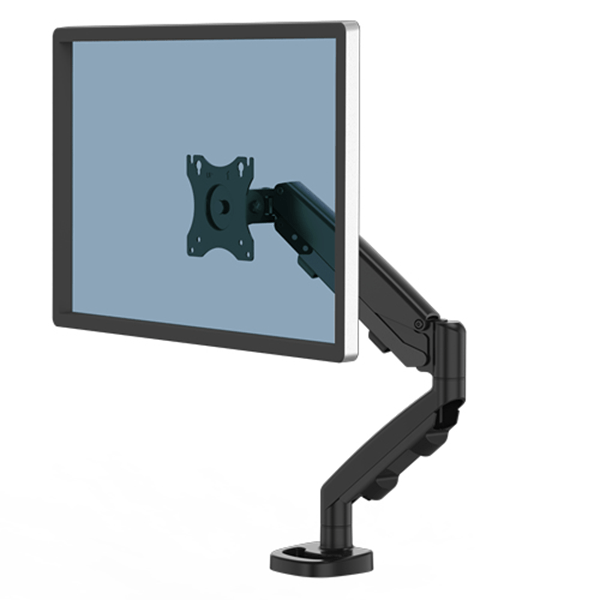 9683101 brazo para monitor fellowes serie eppa ajustable altura 1 pantalla normativa vesa hasta 10 kg negro