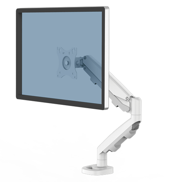 9683201 brazo para monitor fellowes serie eppa ajustable altura 1 pantalla normativa vesa hasta 10 kg blanco