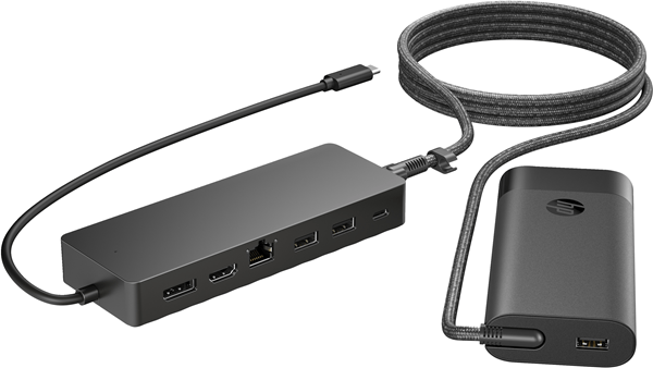 9H0H9AA_ABB hp usb c hub and charger combo