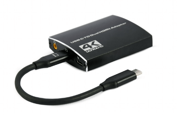 A-CM-HDMIF2-01 adaptador usb-c a doble hdmi 4k 60hz negro