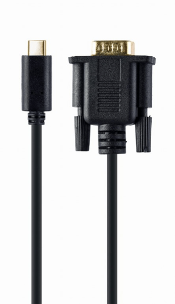 A-CM-VGAM-01 adaptador usb c a vga m 2 m negro blister