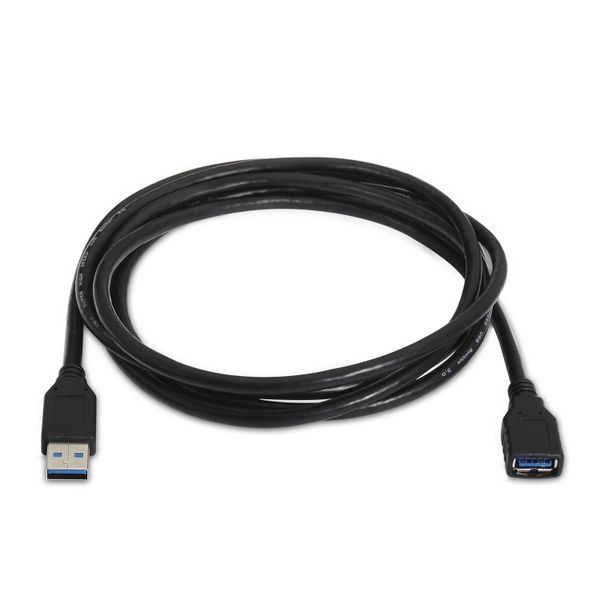 A105-0041 aisens cable usb 3.0. tipo a m a h. negro. 1m