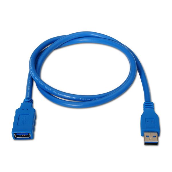 A105-0046 cable alargador usb 3.0 aisens a105 0046 macho a hembra azul a105 0046