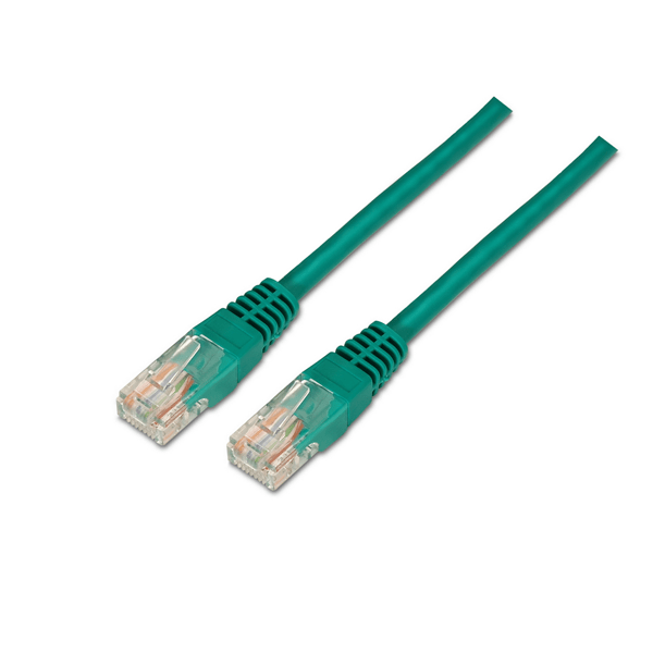 A133-0194 aisens cable de red rj45 cat.5e utp awg24 verde 1m