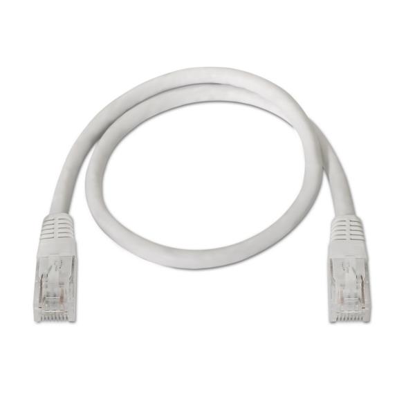 A133-0196 aisens cable de red rj45 cat.5e utp awg24. blanco. 50cm