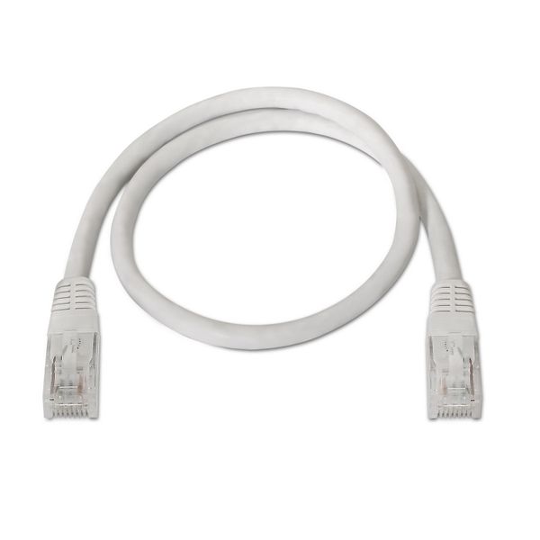 A135-0249 aisens cable de red rj45 cat.6 utp awg24 blanco 0.5m