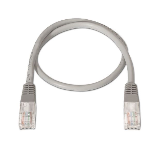 A135-0268 aisens cable de red rj45 lszh cat.6 utp awg24 gris 3m