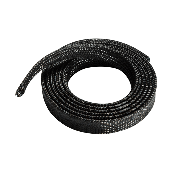A151-0405 organiador de cables en poliester aisens diametro hasta 20mm 1m negro a151-0405