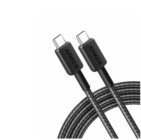 A81D5H11 cable anker 310 usb-c a usb-c cable trenzado 0.9m 240w negro