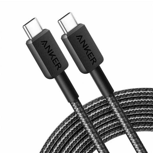 A81F5G11 cable anker 322 usb-c to usb-c cable 0.9m trenzado