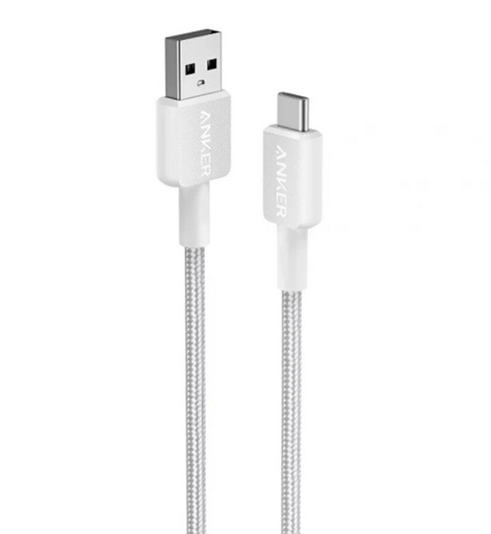 A81H5G21 cable anker 322 usb-a a usb-c 0.9m blanco