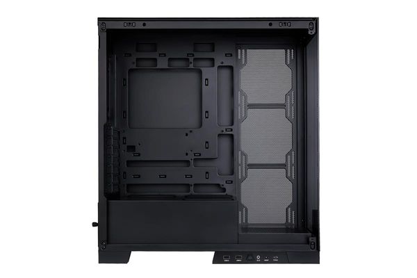 AB123511 caja abysm danube sava h500 black rgb negro. transparente