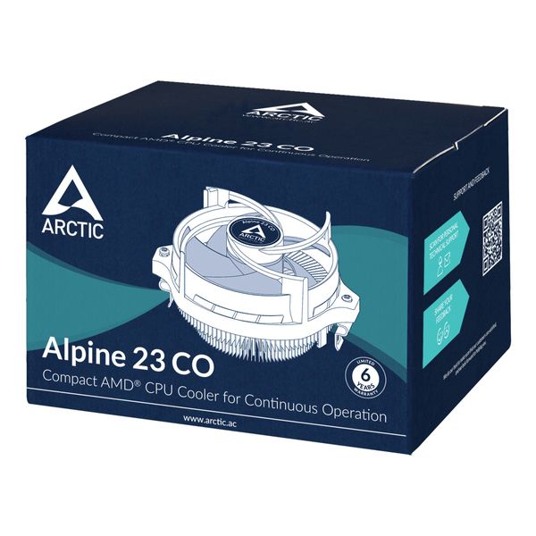 ACALP00036A refrigerador cpu arctic alpine 23 co amd