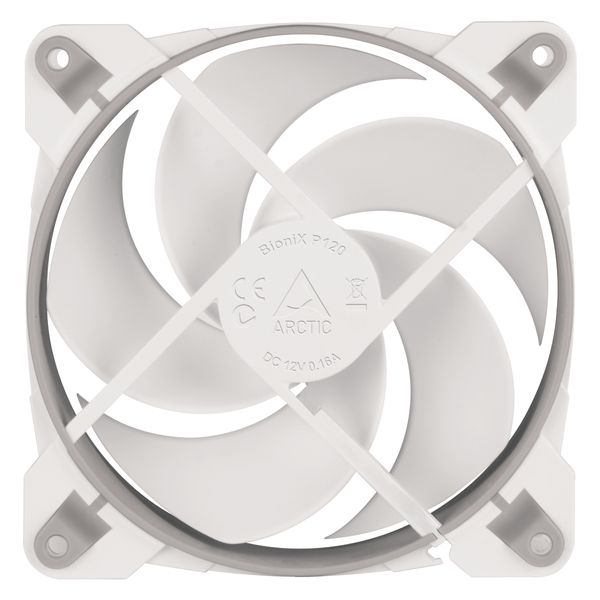 ACFAN00167A ventilador arctic p120 pwm 12 cm bionix gris blanco