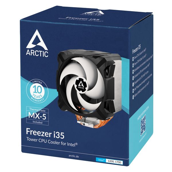 ACFRE00094A refrigerador cpu arctic freezer i35 multisocket 1700 1200 115x