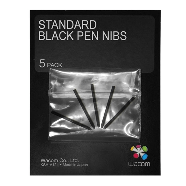 ACK-20001 pen nibs black 5 pack for i4