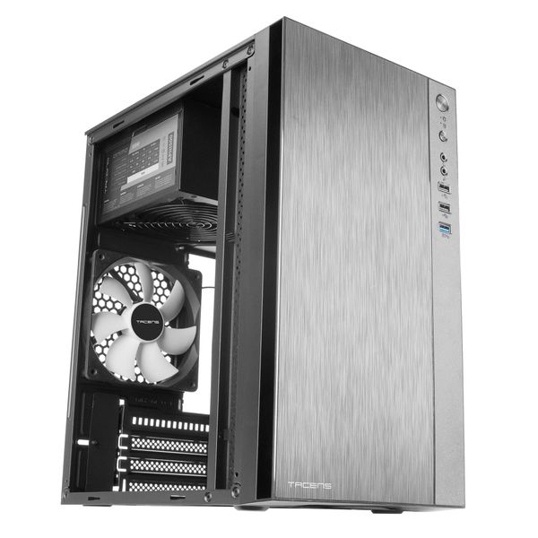 ACX500 caja tacens acx500 caja mini torre micro atx ventilador 12cm fuente alimentacion 500w usb 3.0 negro negro incluye fuente