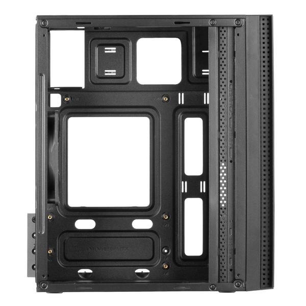 ACX caja tacens acx caja mini torre micro atx frontal aluminio pulido ventilador 12cm usb 3.0 negro negro