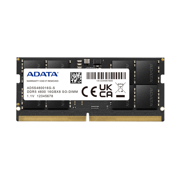 AD5S480016G-S memoria ram portatil ddr5 16gb 4800mhz 1x16 adata ad5s480016g-s