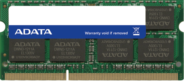ADDS1600W4G11-S memoria ram ddr3 4gb 1600mhz 1x4 cl11 adata adds1600w4g11-s