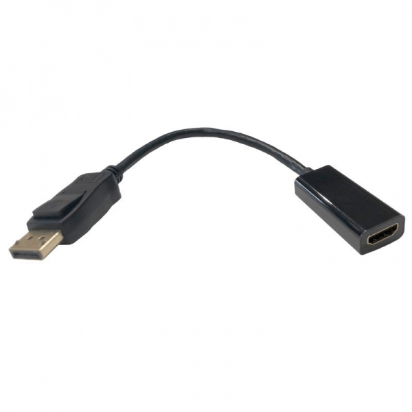ADPHDMI adaptador cable 3go displayport macho a hdmi hembra 0.15m negro