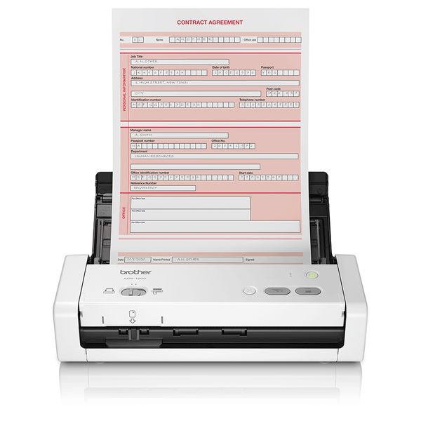 Abade Informática - Scanner Brother ADS-1250w