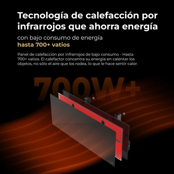 AGH0002S radiador aeno premium eco smart heater gh2s negro