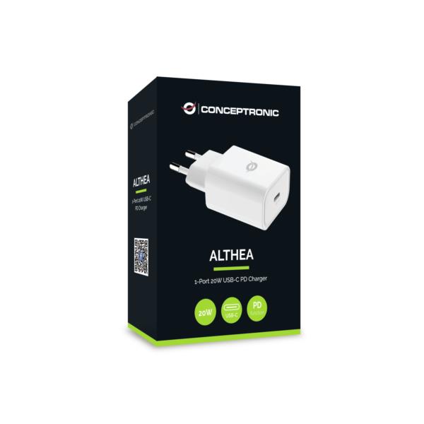 ALTHEA07W cargador de pared quick charge pd usb c conceptronic althea 20w