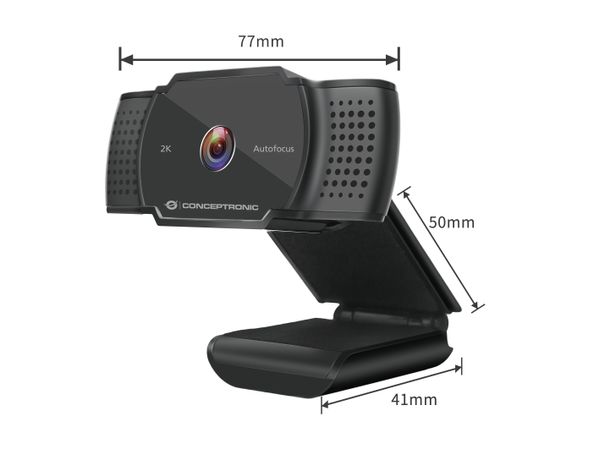 AMDIS02B camara webcam conceptronic amdis super hd autofocus