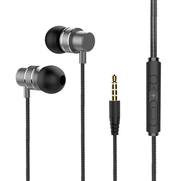 APP-NW3629 auriculares micro in-ear netway gris