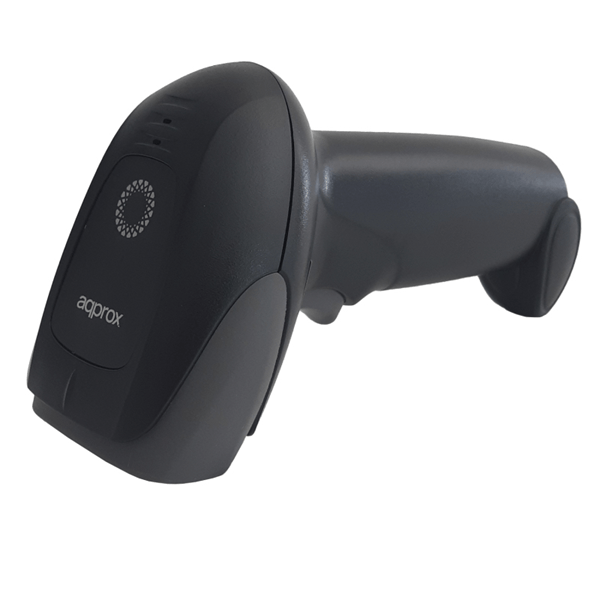 APPLS22 scanner codigo de barras approx appls22 2d 1d usb disparo manual o automatico una laser visible indicador led y beeper sin peana