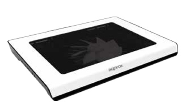 APPNBC06W refrigerador portatil 15.6p approx appnbc06w 12cm-leds blanco