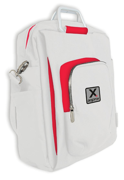 APPNBST15WR mochila de portatil 15.6p approx diseï½o en color blanco-rojo approx appnbst15wr