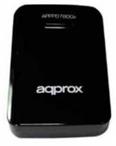APPPB7800BK bateria externa approx 7800 mah 2a negro apppb7800bk