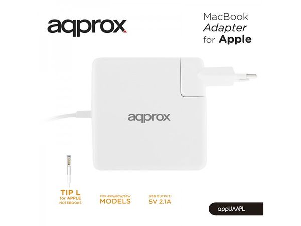 APPUAAPT adaptador corriente 45w approx apple tipo t