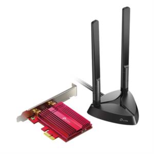 ARCHER TX3000E pci express wifi 6 dualband y bluetooth 5.0 tp-link archer tx3000e wifi 6 2402 mbps 5 ghz-574 mbps 2.4 ghz bluetooth 5.0 base con antenas magne