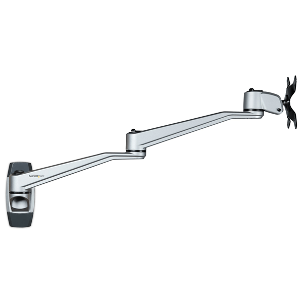 ARMWALLDSLP wall mount monitor arm-for up to 30in monitors-20.4in a rm