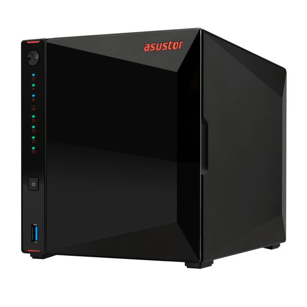 AS5404T asustor as5404t servidor de almacenamiento nas ethernet negro n5105
