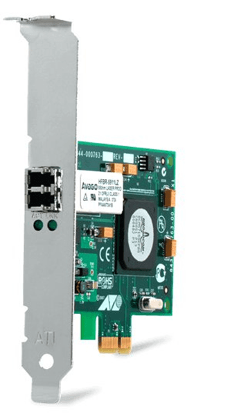 AT-2914SX/SC-001 gig pci-express fiber adapter card wol sc connector