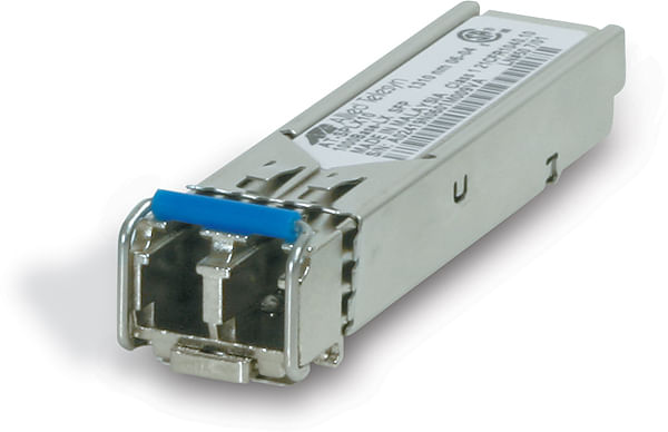 AT-SPLX10/I sfp pluggable optical module 1000lx10 10km single mode dual fiber tx1310.rx1310. lc conn.-40 to 85c