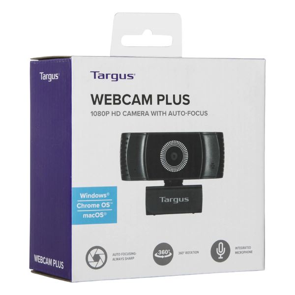 AVC042GL webcam targus fhd 1080p con tapa de privacidad